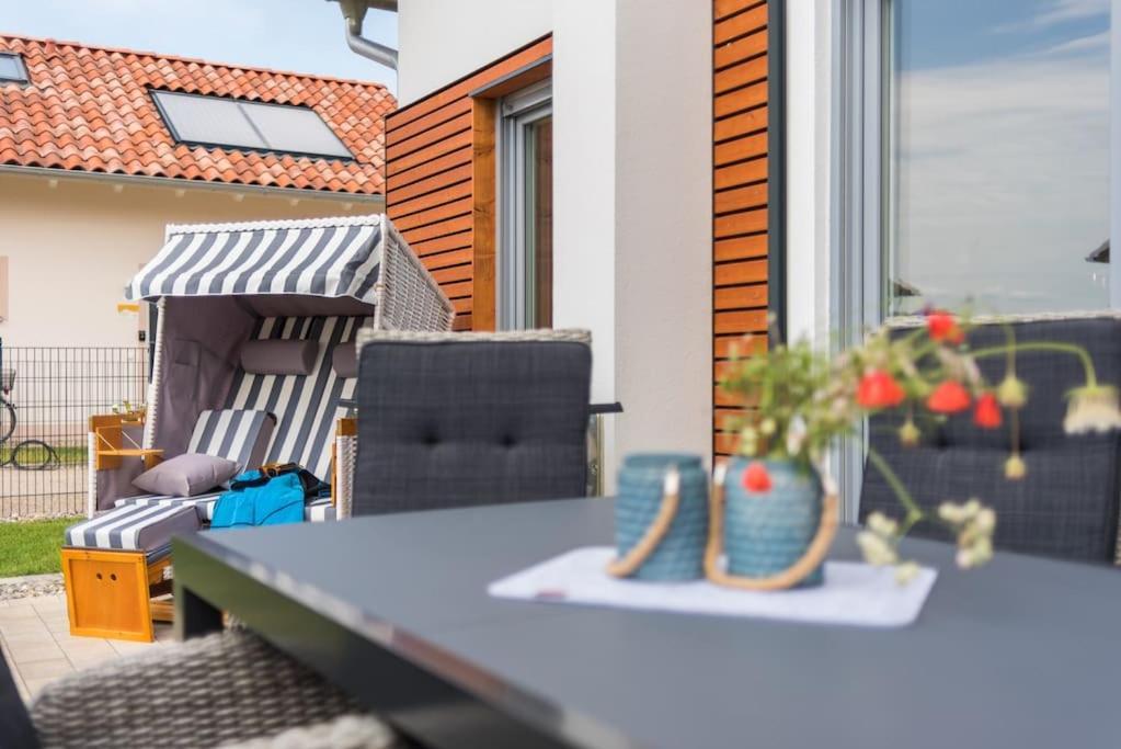 5 Sterne-Ferienhaus Eisvogel Am See Mit Sauna Und Kamin คราโคอัมเซ ภายนอก รูปภาพ