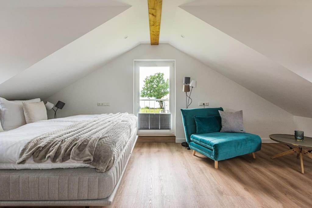 5 Sterne-Ferienhaus Eisvogel Am See Mit Sauna Und Kamin คราโคอัมเซ ภายนอก รูปภาพ